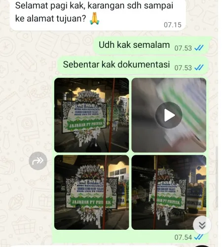 Pengiriman Papan Bunga Selamat Gading Serpong