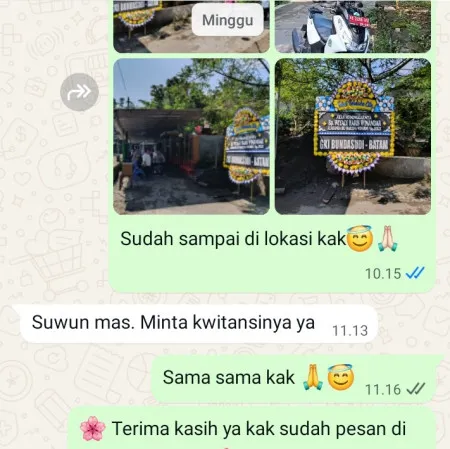 Pengiriman Papan Bunga Duka Gading Serpong