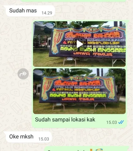 Pengiriman Papan Bunga Gading Serpong