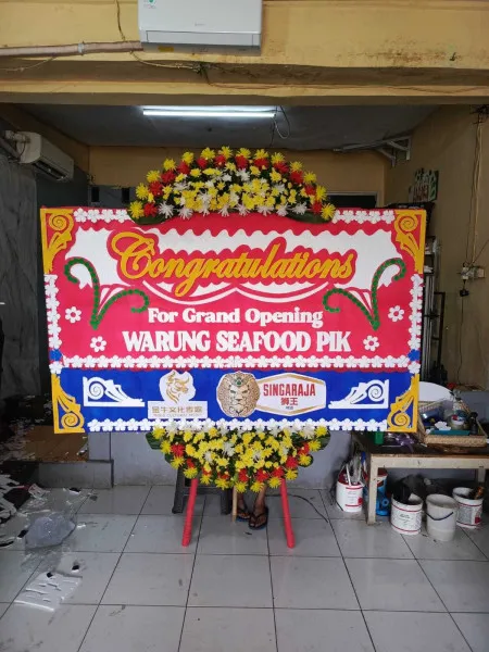 Papan Bunga Ucapan Selamat Gading Serpong