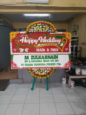 Papan Bunga di Gading Serpong