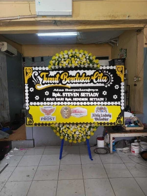 Papan Bunga di Gading Serpong