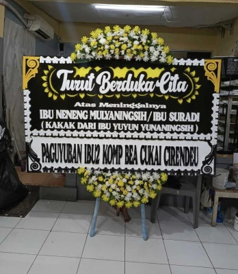 Papan Bunga di Gading Serpong