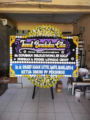 Papan Bunga di Gading Serpong
